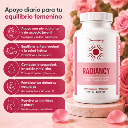 Probiótico Radiancy - Restaura la piel vaginal