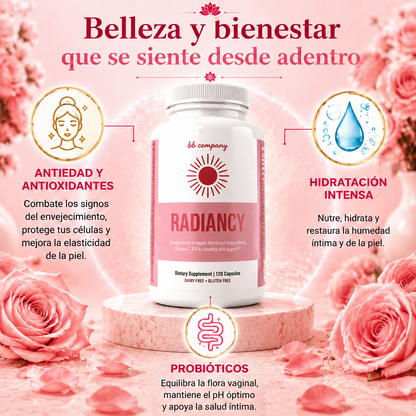 Probiótico Radiancy - Restaura la piel vaginal