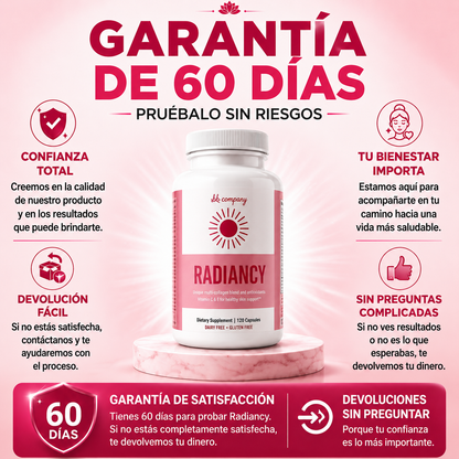 Probiótico Radiancy - Restaura la piel vaginal